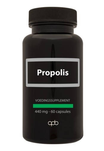 Apb Holland Propolis extract puur 440mg (60 Vegetarische capsules)