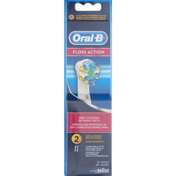 Oral-B Floss Action Elektrische Tandenborstel Opzetborstels