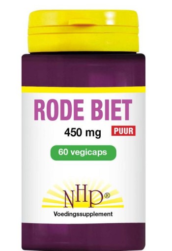 NHP Rode biet puur (60 Vegetarische capsules)