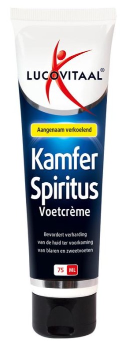 Lucovitaal Voetcreme kamfer spiritus (75 Milliliter)