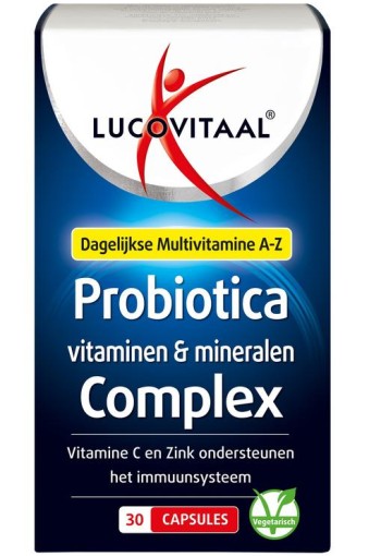 Lucovitaal Probiotica vitamine & mineralen complex (30 Capsules)