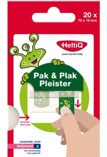 Heltiq Pak & plak groen (20 Stuks)
