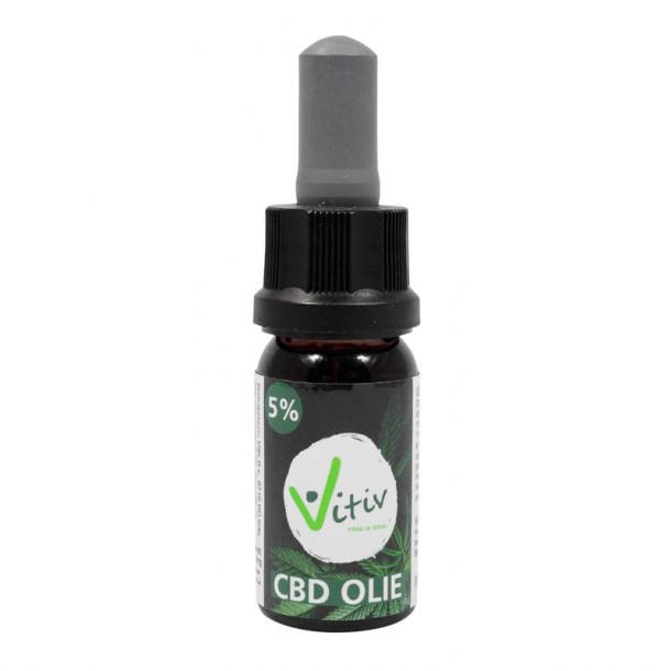 Vitiv CBD olie 5% (10 Milliliter)