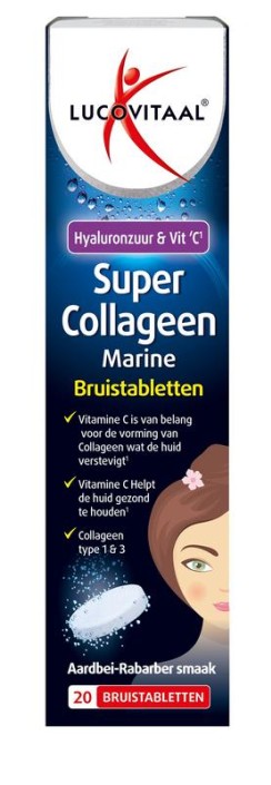 Lucovitaal Super collageen (20 Bruistabletten)