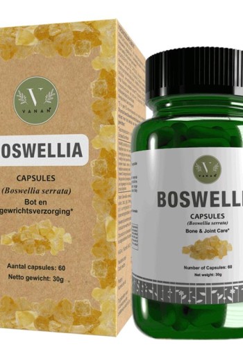 Vanan Boswellia capsules (60 Capsules)