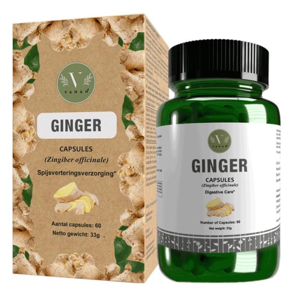 Vanan Ginger capsules (60 Capsules)