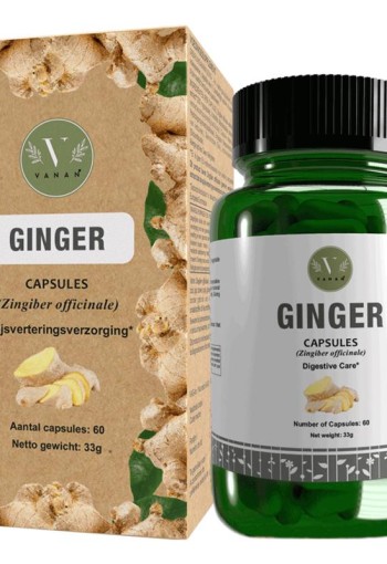 Vanan Ginger capsules (60 Capsules)
