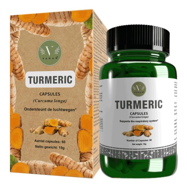 Vanan Turmeric capsules (60 Capsules)