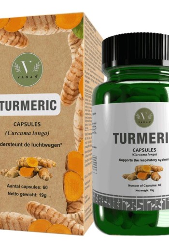 Vanan Turmeric capsules (60 Capsules)