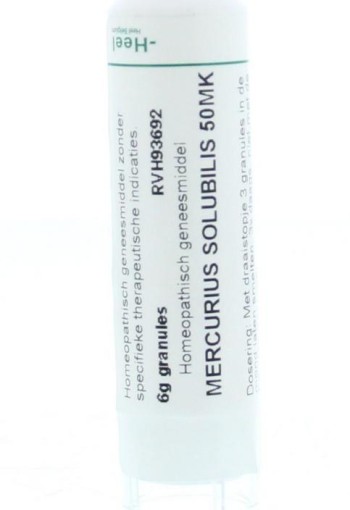 Homeoden Heel Mercurius solubilis 50MK (6 Gram)