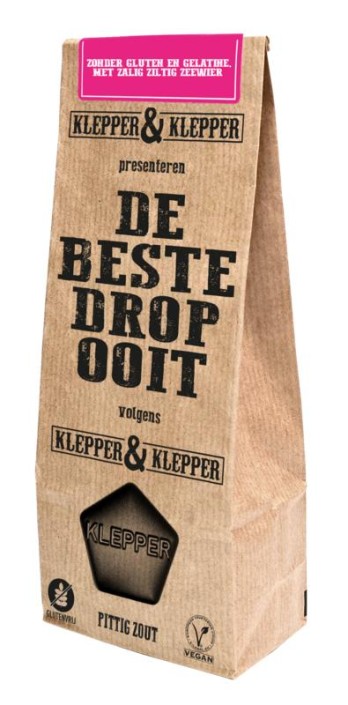 Klepper & Klepper De beste drop ooit pittig zout (200 Gram)