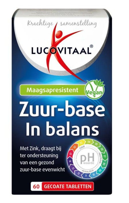 Lucovitaal Zuurbase tabletten (50 Tabletten)