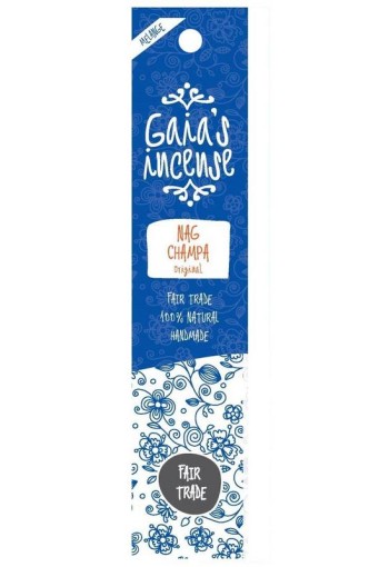 Gaia's Incense Wierook nag champa (15 Stuks)