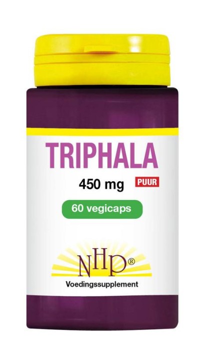 NHP Triphala puur 450mg (60 Vegetarische capsules)