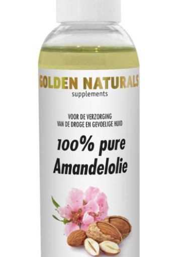 Golden Naturals Amandelolie 100% puur (150 Milliliter)