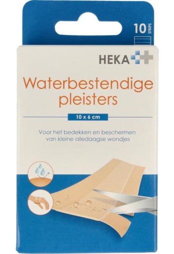 Heka Waterbestendige pleisters 10 x 6cm (10 Stuks)