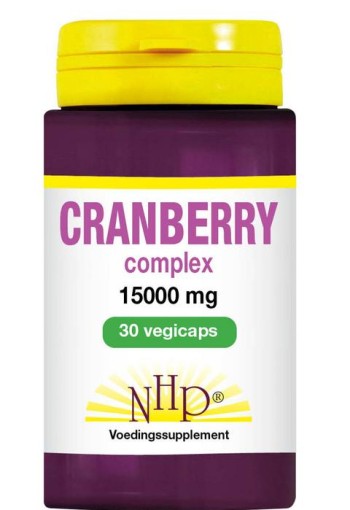 NHP Cranberry complex 15000mg (30 Vegetarische capsules)