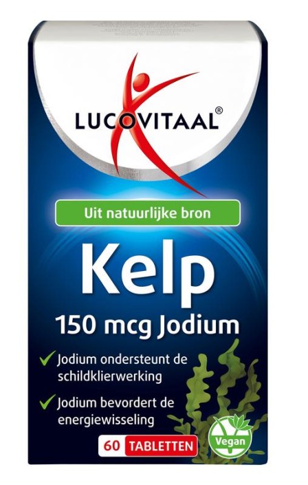 Lucovitaal Kelp 150mcg jodium (60 Tabletten)