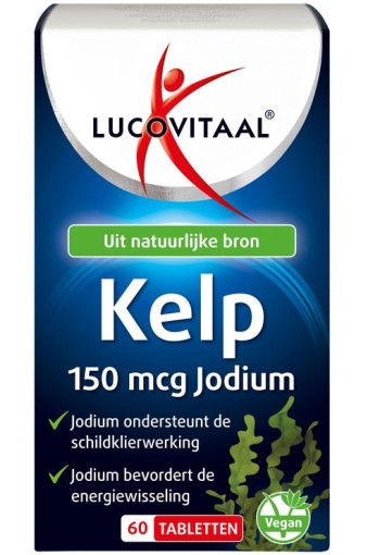 Lucovitaal Kelp 150mcg jodium (60 Tabletten)