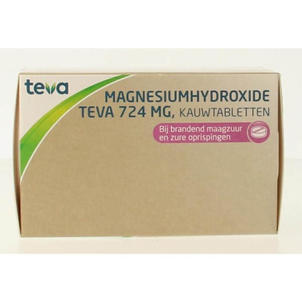 Teva Magnesiumhydroxide 724 mg (100 Kauwtabletten)