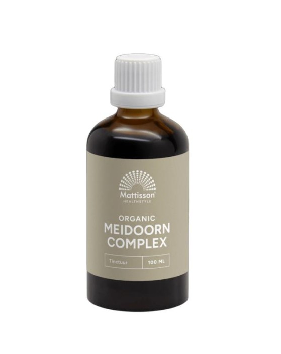 Mattisson Organic meidoorn complex tinctuur bio (100 Milliliter)