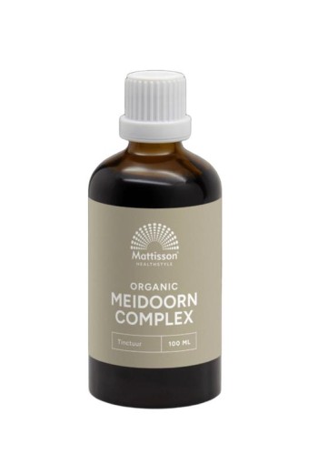 Mattisson Organic meidoorn complex tinctuur bio (100 Milliliter)