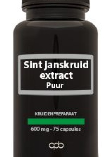 Apb Holland Sint janskruid extract puur 600mg (75 Capsules)