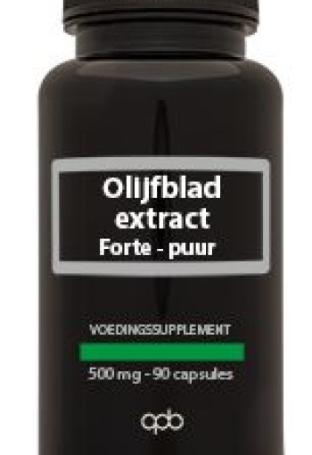 Apb Holland Olijfblad extract forte puur 500mg (90 Capsules)