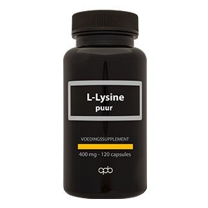 Apb Holland L-Lysine extract puur 500mg (100 Capsules)