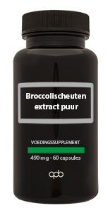 Apb Holland Broccolischeuten extract puur forte 490mg (60 Vegetarische capsules)