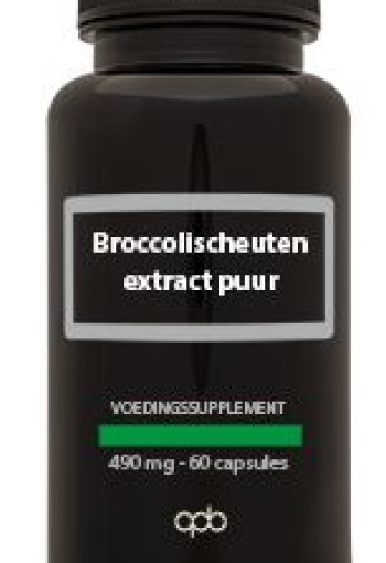 Apb Holland Broccolischeuten extract puur forte 490mg (60 Vegetarische capsules)
