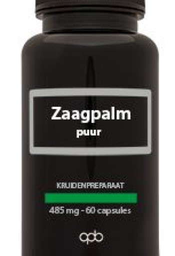 Apb Holland Zaagpalm extract puur 485mg (60 Capsules)