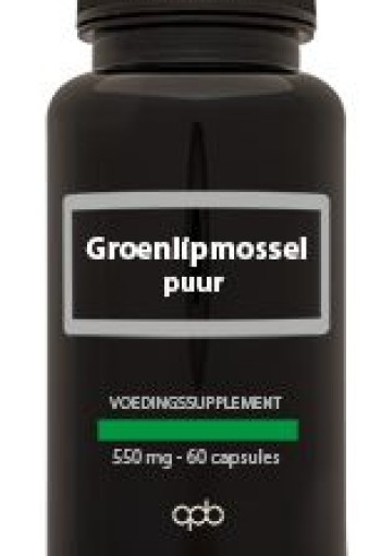 Apb Holland Groenlipmossel extract puur forte 550mg (120 Capsules)