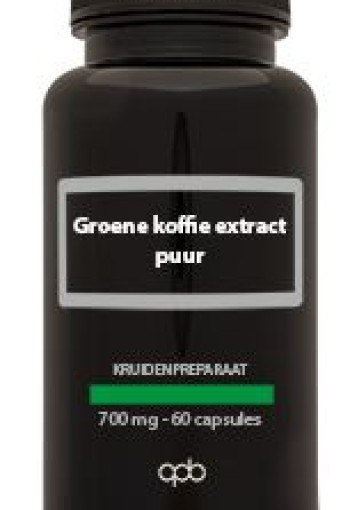 Apb Holland Groene koffie extract puur forte 700mg (60 Capsules)