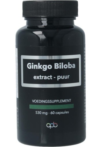 Apb Holland Ginkgo biloba extract puur 530mg (60 Capsules)