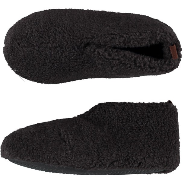 Apollo Slof dames teddy antraciet 39/40 (1 Paar)