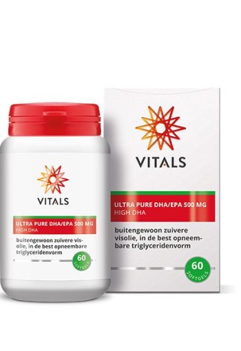 Vitals DHA/EPA ultra pure 500mg (60 Softgels)