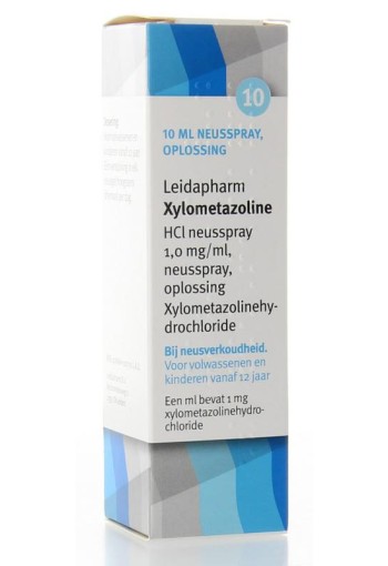 Leidapharm Xylometazoline hcl neusspray 1mg/ml (10 Milliliter)