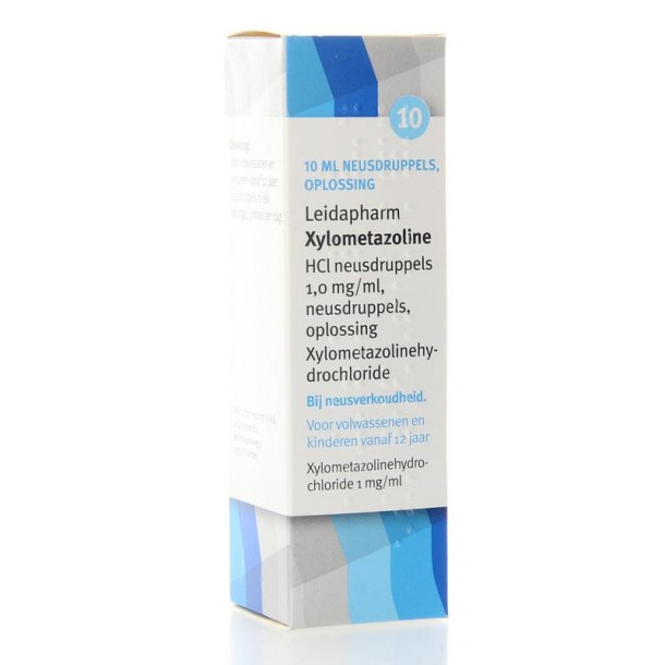 Leidapharm Xylometazoline hcl neusdruppels 1mg/ml (10 Milliliter)