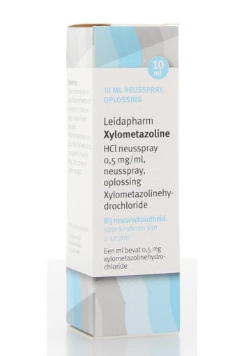 Leidapharm Xylometazoline HCl neusspray 0.5mg kind (10 Milliliter)