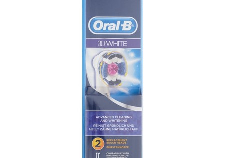 Oral-B 3D White Power Opzetborstels 2 stuks