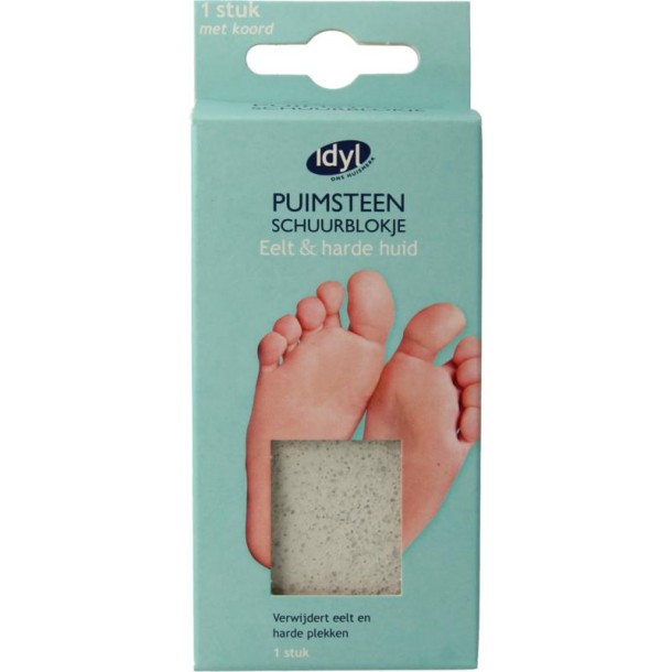 Idyl Schuurblokje puimsteen eelt & ruwe huid (1 Stuks)
