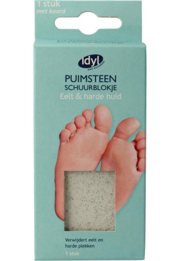Idyl Schuurblokje puimsteen eelt & ruwe huid (1 Stuks)