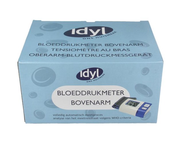 Idyl Bloeddrukmeter bovenarm/Tensiometre au bras (1 Stuks)
