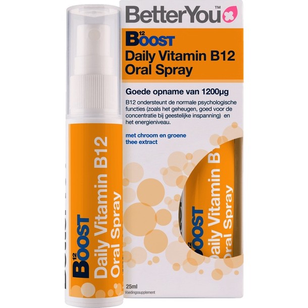 BetterYou Boost Daily Vitamine B12 Oral Spray 25 ml