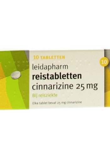 Leidapharm Cinnarazine 25mg (10 Tabletten)