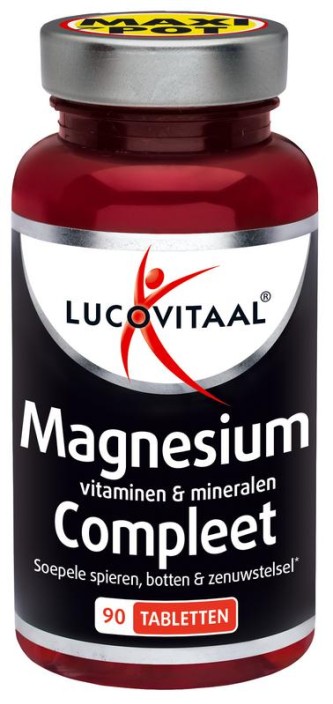 Lucovitaal Magnesium vitamine mineralen complex (90 Tabletten)