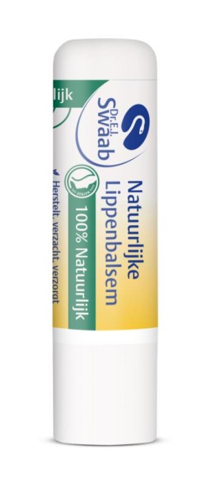 Dr Swaab Lippenbalsem 100% natuurlijk (4,8 Gram)