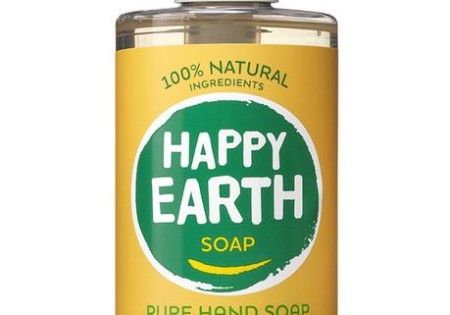 Happy Earth Handzeep jasmine ho wood (300 Milliliter)