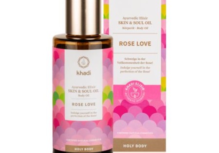 Khadi Ayurvedic holy body rose love (100 Milliliter)